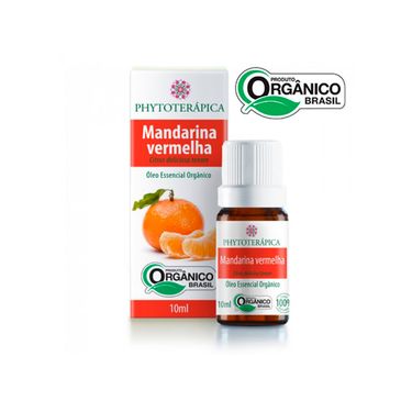 Óleo Essencial Mandarina Vermelha Orgânico 10ml Phytoterapica